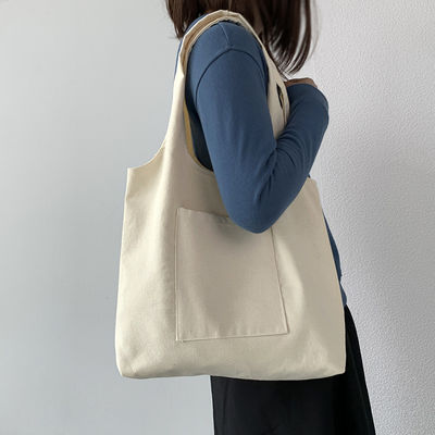 Logo personalizzato Canvas Sacchetto per la spesa Sacchetto di cotone organico e il nuovo stile alla moda