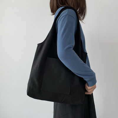 Logo personalizzato Canvas Sacchetto per la spesa Sacchetto di cotone organico e il nuovo stile alla moda