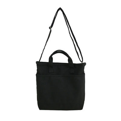 Acceptabile OEM/ODM Custom Logo Printing Large Capacity Shoulder Canvas Cotton Tote Bag