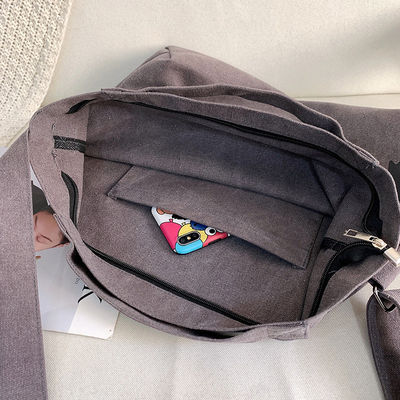 Logo personalizzato stampato duraturo pieghevole riutilizzabile cotone medio organico tela sacchetto Tote