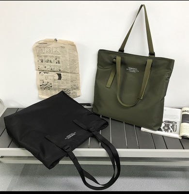 Acquisti a colori personalizzati Cotton Organico Canvas Tote Bag Nuovo stile alla moda