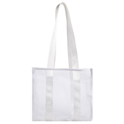 2022 Customized Fashion Print Large Mesh Tote Bag Donna Beach Bag con buco fuori