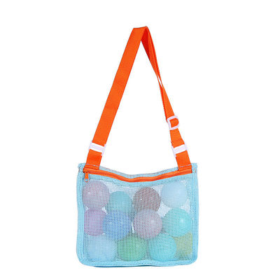 Borsa da spiaggia in bianco a sublimazione Ideale per giocattoli per bambini e collezione di conchiglie in spiaggia