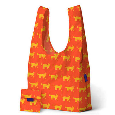REPT Poliestere eco-compatibile riutilizzabile Shopping Tote pieghevole Makeup Packaging sacchetti di nylon
