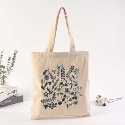 Acceptabile OEM/ODM Daily School Life Canvas Shopper Bag con stampa del logo personalizzato