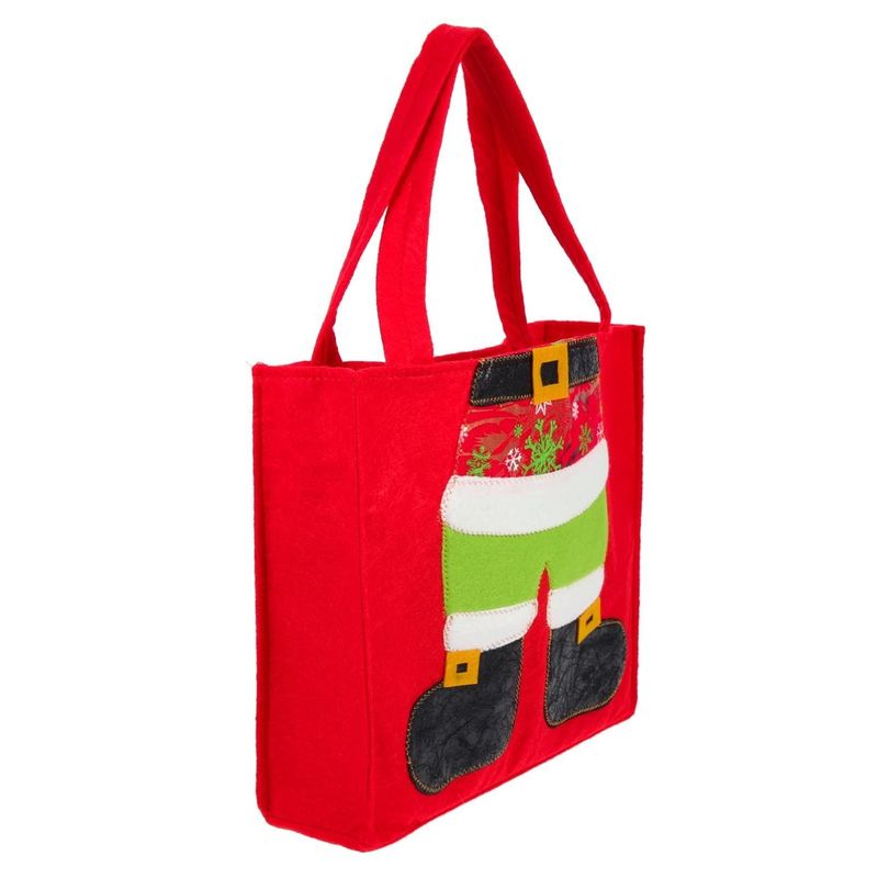 Regali di Natale Borsa Tote con maniglie colore personalizzato e fabbricazione professionale