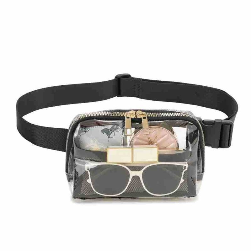 Borsa Tote personalizzata Durable e trasparente Slant Cross Waist Pack per sport all'aperto