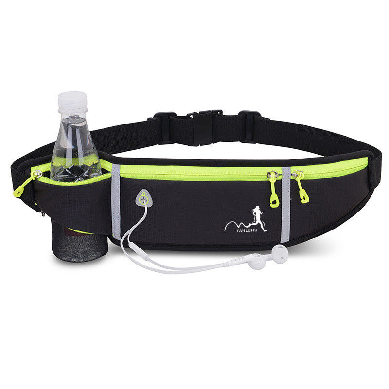 Nylon Sport all'aria aperta Corse Corsa Borsa da vita Telefono impermeabile cintura fitness Elastico Fanny Pack