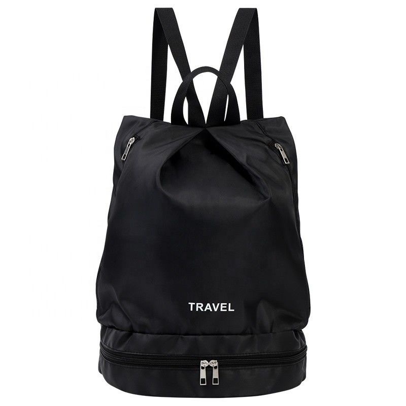 Borsa da bagno impermeabile leggera per uomini e donne Borsa da viaggio stampata con logo personalizzato