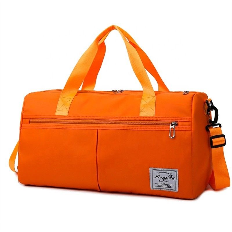 Big Capacity Custom Logo Sports Canvas Gym Bags per unisex Weekender Travel Workout