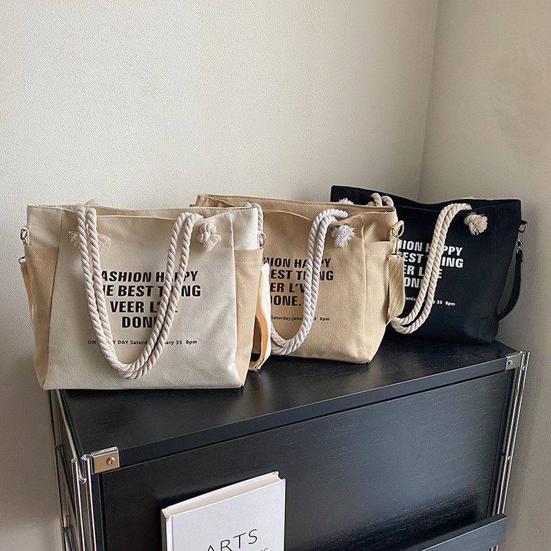 Unisex impermeabile di lusso tela Corduroy Tote Bag per colore personalizzato vita quotidiana