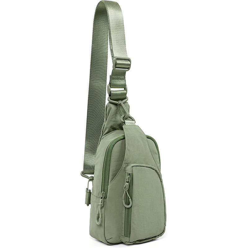 Piccolo Mini Viaggio Sport impermeabile Nylon Spalla Crossbody Sling Bag Per Uomini cuscino