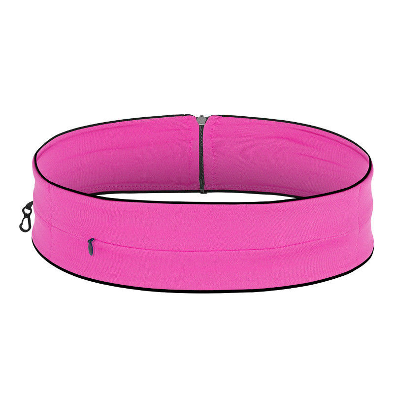 Waterproof Gym Running waist bag con cerniera tasca del telefono leggero e confortevole