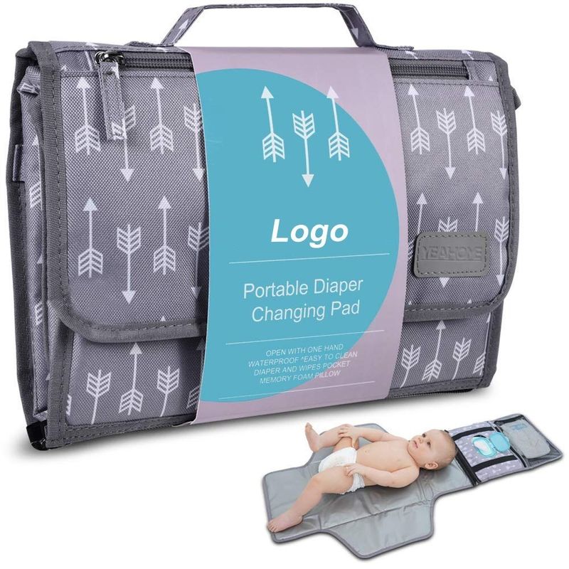 Borsa per pannolini per bambini di colore personalizzato Borse per pannolini di moda Nappy Bag bag bag con modello solido