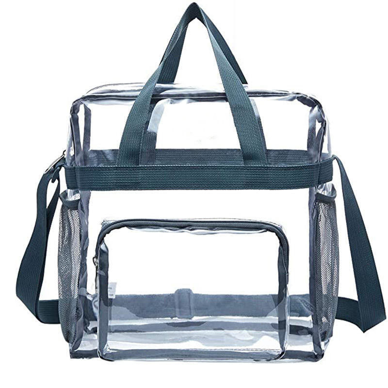 Materiale principale PVC Borsa da spiaggia olografica Borsa da bagno per donne Borse da mano di lusso