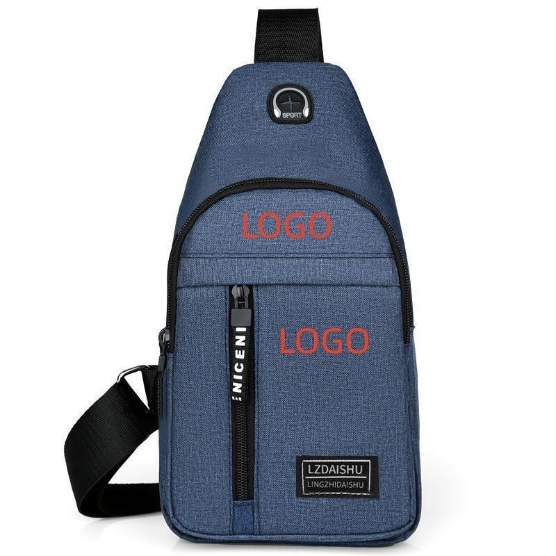 Borsa per messaggeri con logo personalizzato, ideale per ufficio casuale o uscite di appuntamento per uomini