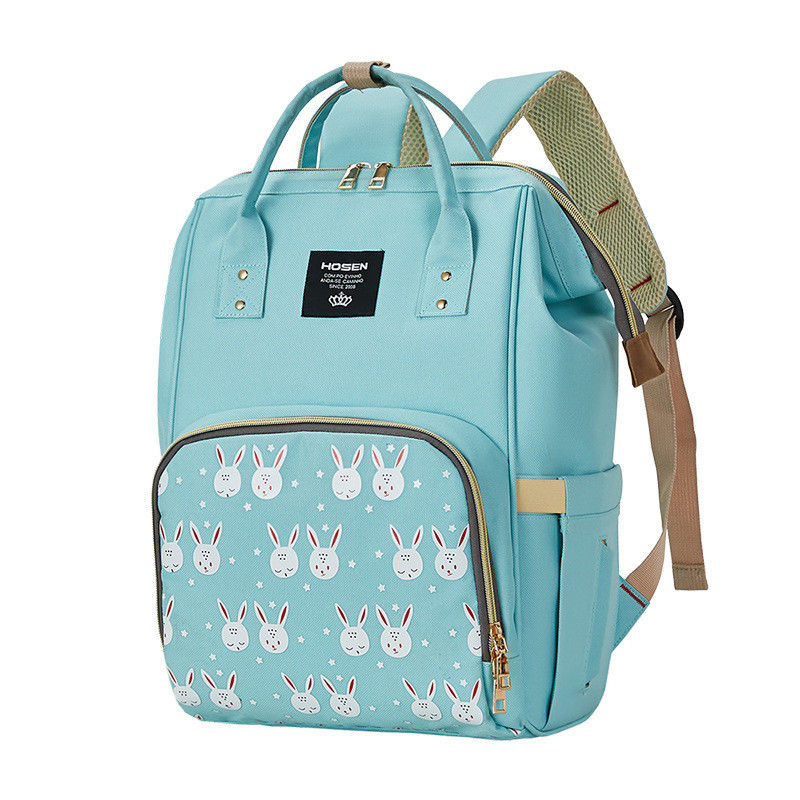 Borsa per pannolini per bambini di moda per mamme e bambini per lo stoccaggio respirante e resistente agli urti