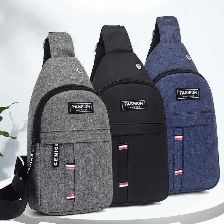 Gioventù Borsa Unisex Piccolo Zaino per Sport Tendenza Colore Solido Borsa Messaggero a Spalla Singola