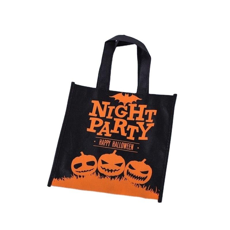 Decorazioni di Halloween Requisiti Bambino Portabile Pumpkin Stoff Candy Bag per Kids Party