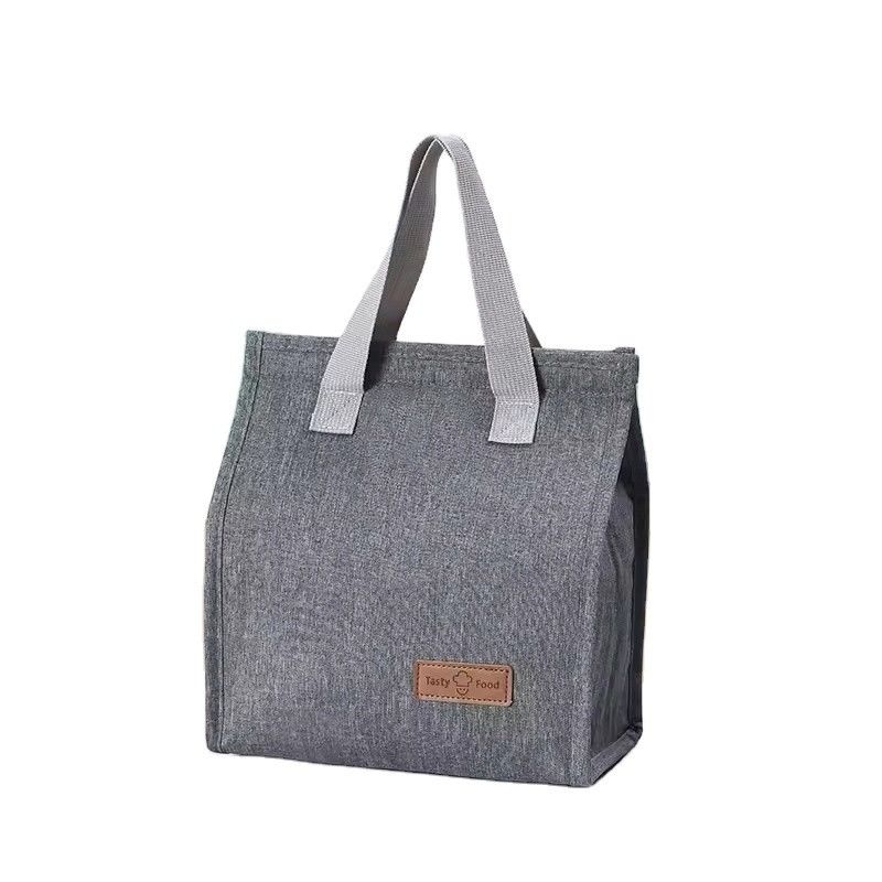 Polyester Shopping Lunch Cooler Bag Tote termico per isolamento semplice e di moda