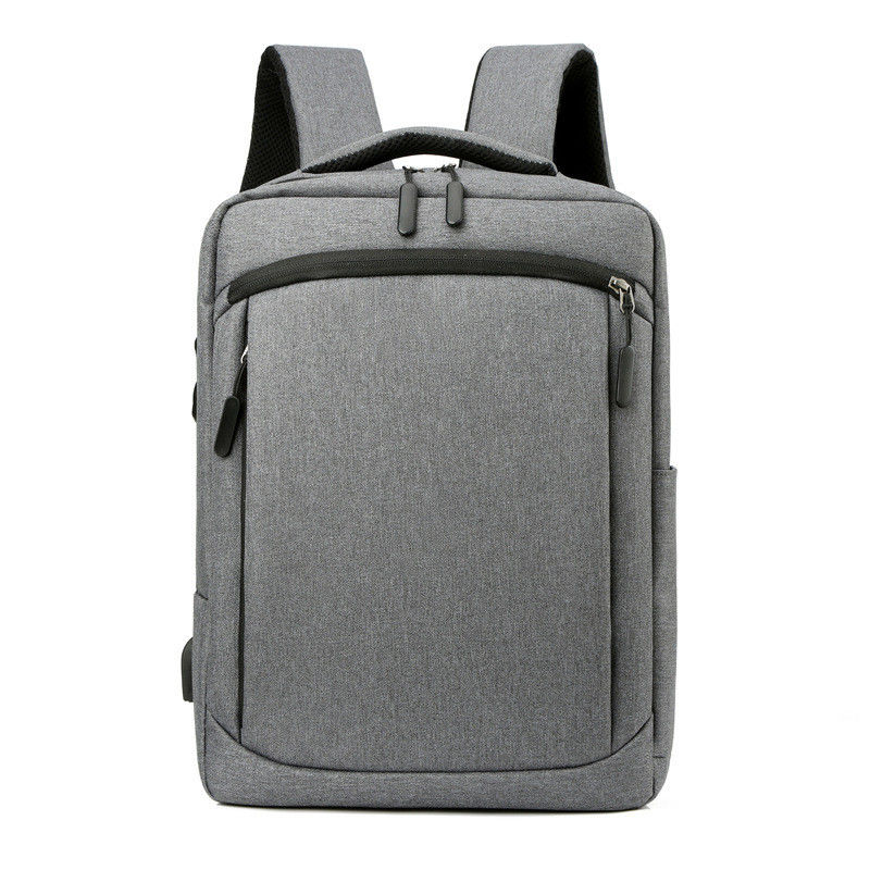 Zaino per laptop Oxford ad alta capacità con design unisex e porta USB