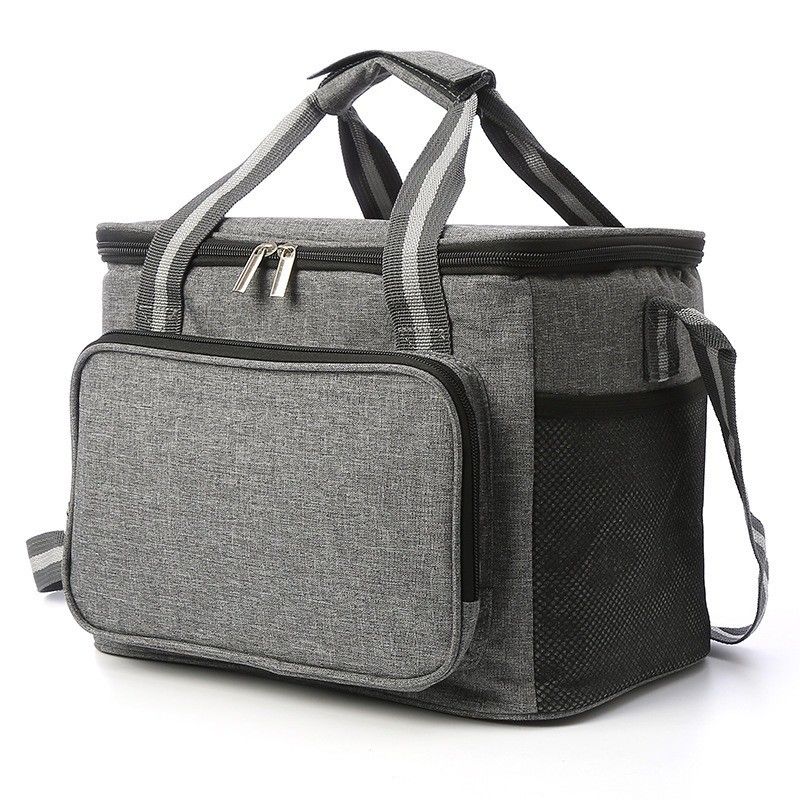 Conservazione alimentare Rivestimento impermeabile Isolato Preparazione pasto femminile Bento Sacchetto da pranzo Tote con logo personalizzato