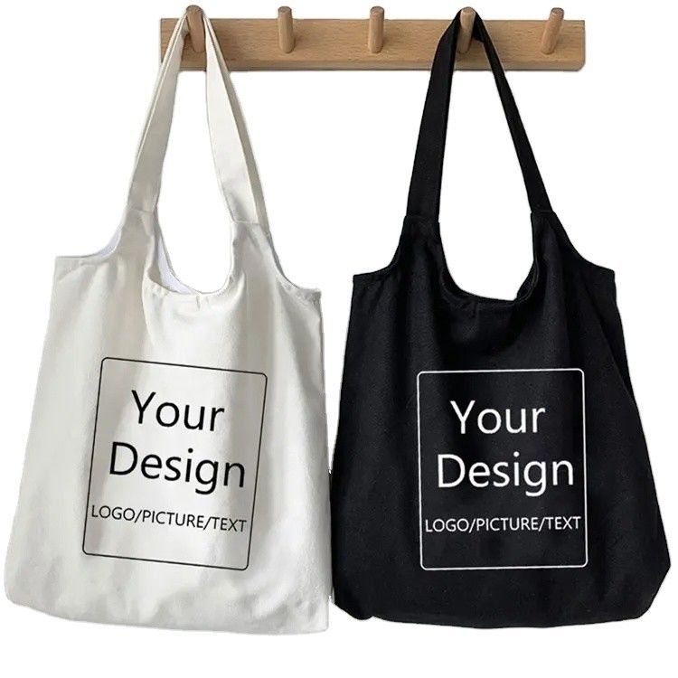 Stile di moda Logo personalizzato Borsa per la spesa con rivestimento in poliestere