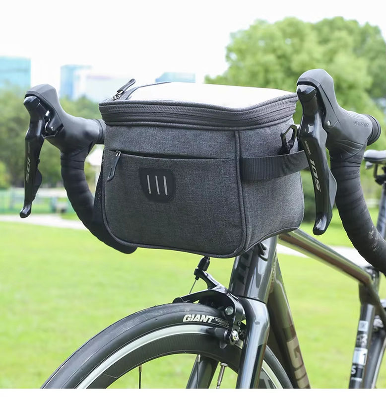 Borsa a manico per biciclette all'aperto unisex Borsa a bicicletta impermeabile per borsa anteriore traspirante