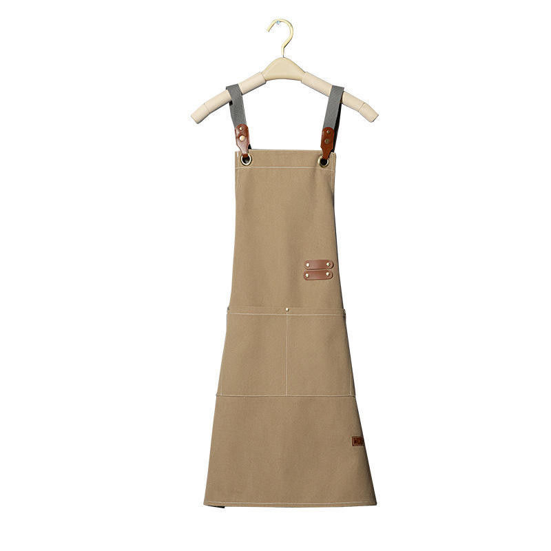 OEM/ODM Acceptabile grembiule di tela coperta di cera per il giardinaggio di ristoranti e caffetterie
