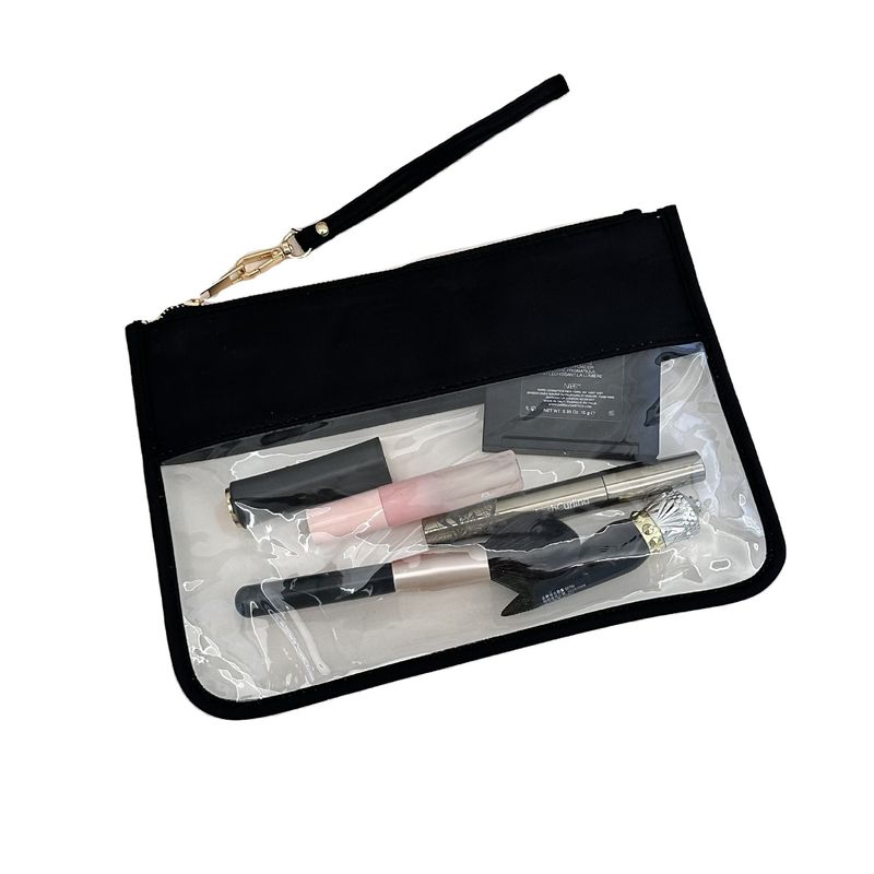 Borsa di trucco colorata personalizzata per organizzare cosmetici e oggetti personali in massa