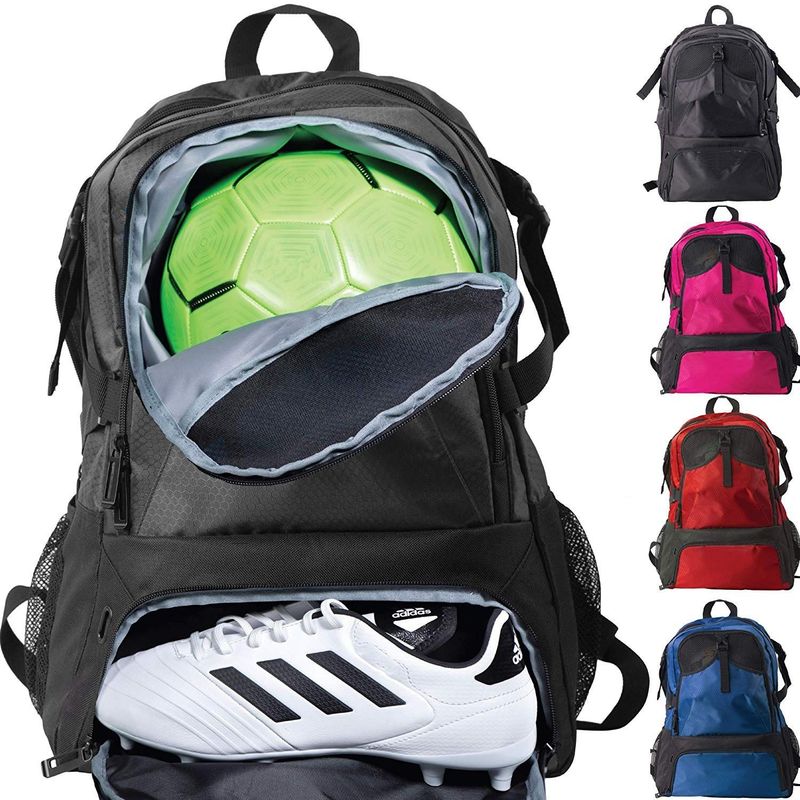 Zaino sportivo a colori brillanti di grande capacità con logo e modello di lettere personalizzati