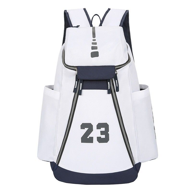 Stile minimalista Grigio Oxford Ricarica USB Zaino per studenti Sport Tempo libero giornaliero