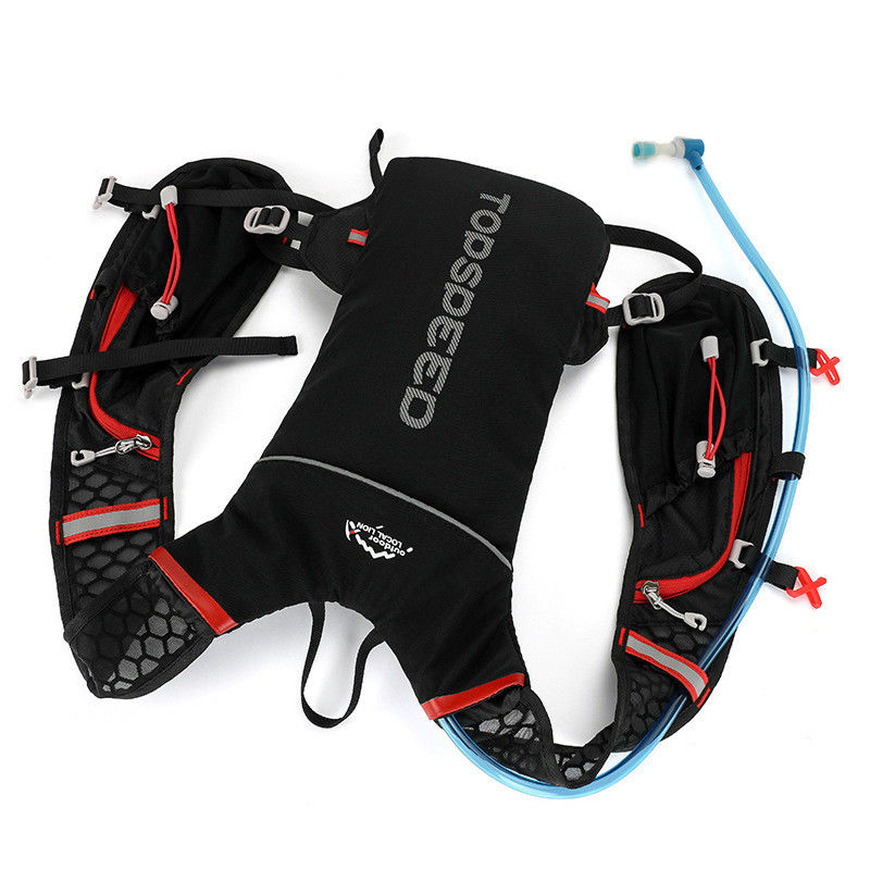 Materiale di rivestimento in poliestere Sacchetto d'acqua per sport Viaggi idratazione Camicetta da corsa