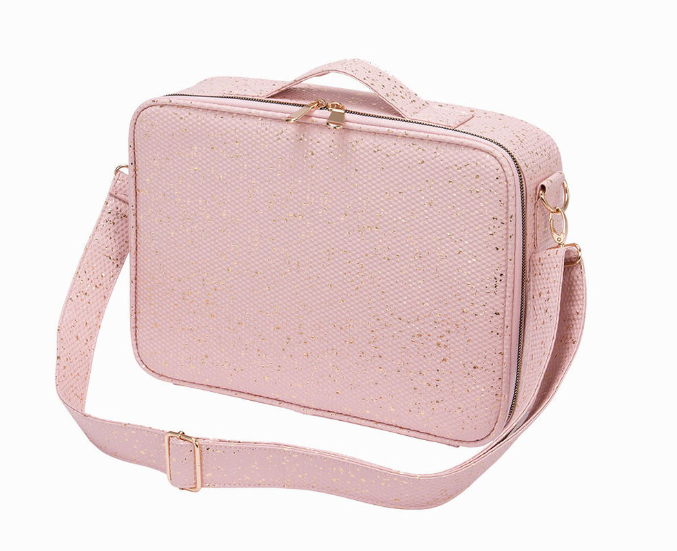 Borsa cosmetica a modello solido per colore personalizzato Borsa portatile per spalla