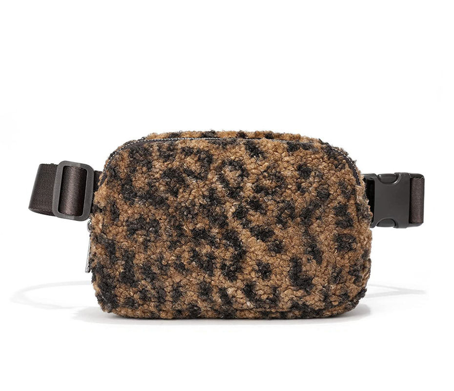 OEM/ODM accettato Donna Sherpa Cute cintura borsa Moda Berbero Vello Fanny Pack