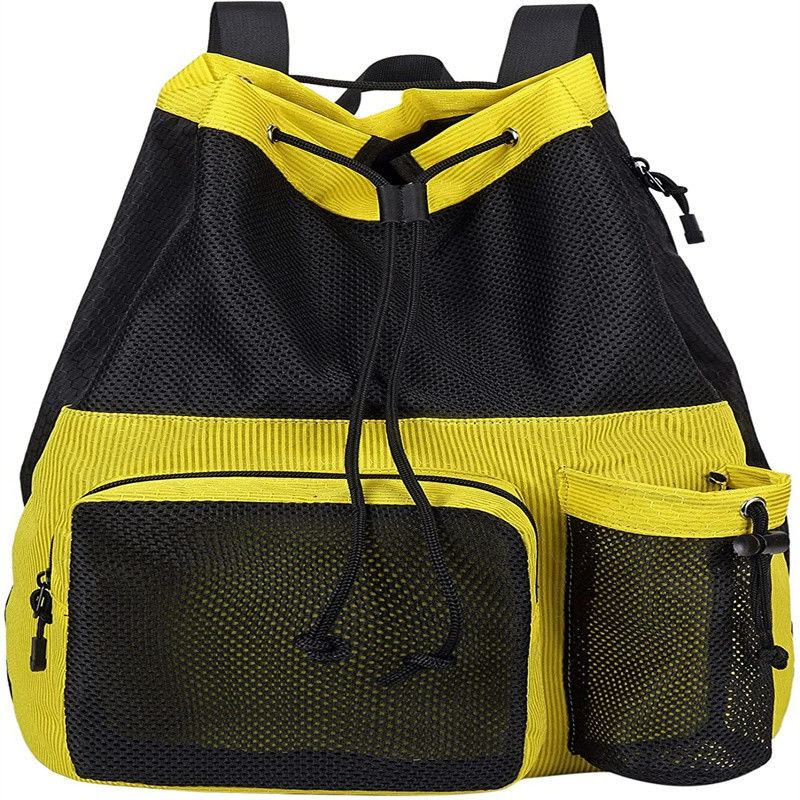 Acceptabile OEM / ODM Bow Pattern Mesh Gym zaino per piscina Beach Yoga Work Gear
