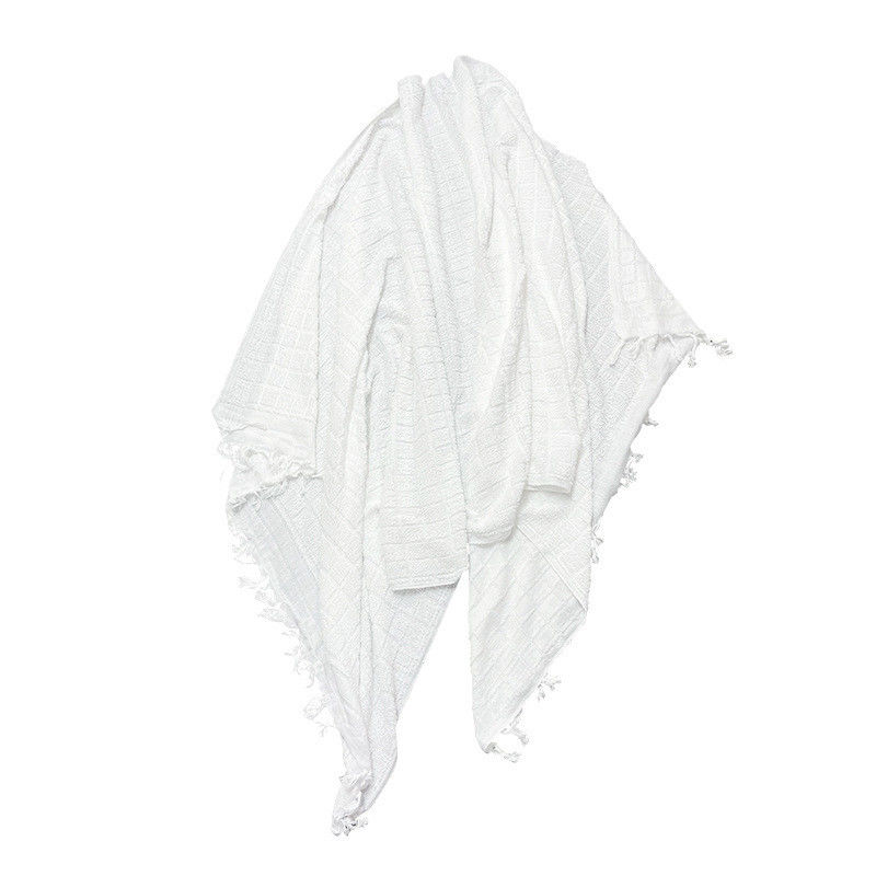 Polyester Muslim White Color Men's Ihram Towel per Hajj/Ehram e altri Tipo di modello