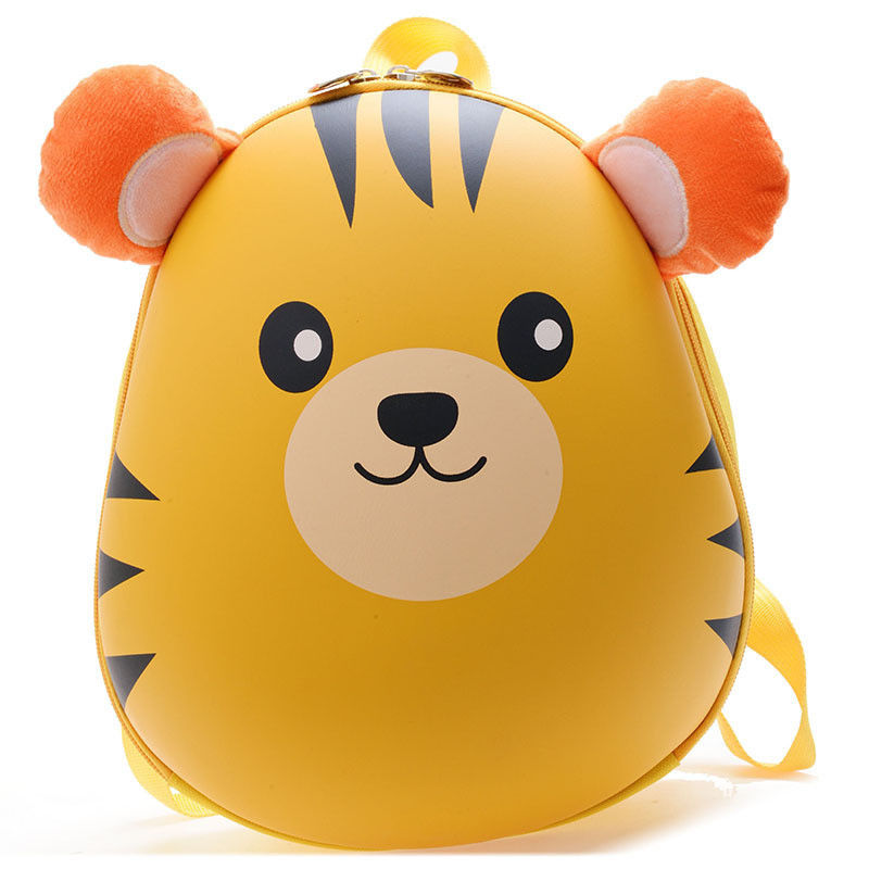 Logo della vita scolastica quotidiana Logo personalizzato Piccoli zaini per bambini Borsa scolastica con guscio d'uovo