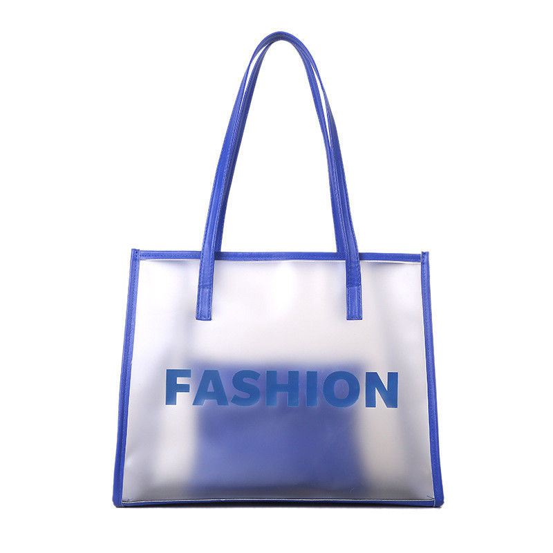 Logo Logo personalizzato Moda PVC sacchetto da shopping per imballaggio trasparente del prodotto