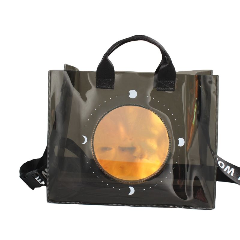 Borsa di PVC a colori personalizzati per bisogni di shopping alla moda e chiari