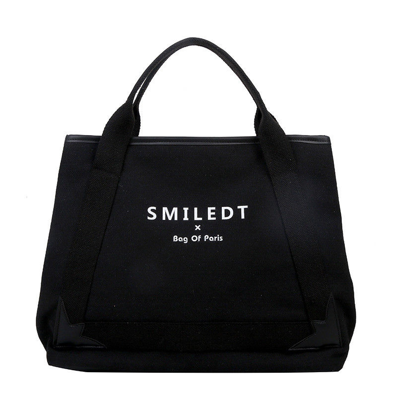 Logo personalizzato Viaggio Polyester Donna Spalla Canvas Beach Bag per lo shopping e il tempo libero