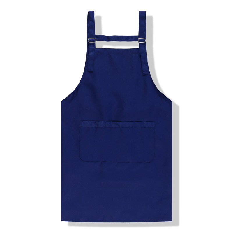 Apron in tela a colori solidi per cucina impermeabile in ristorante di caffè commerciale