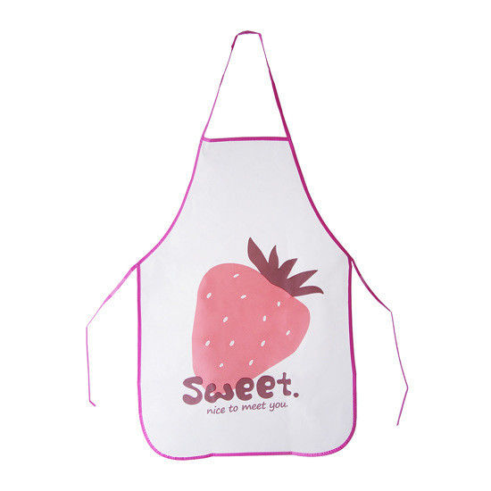 LOGO personalizzato Apron da cucina stampato con colore personalizzato e tessuto impermeabile in PE