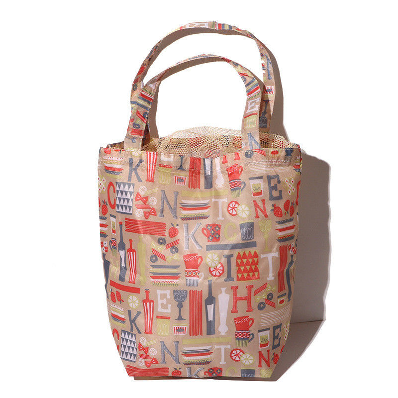 Logo personalizzato Accepted Polyester Patchwork Mesh Drawstring Bags for Makeup Cosmetic Needs