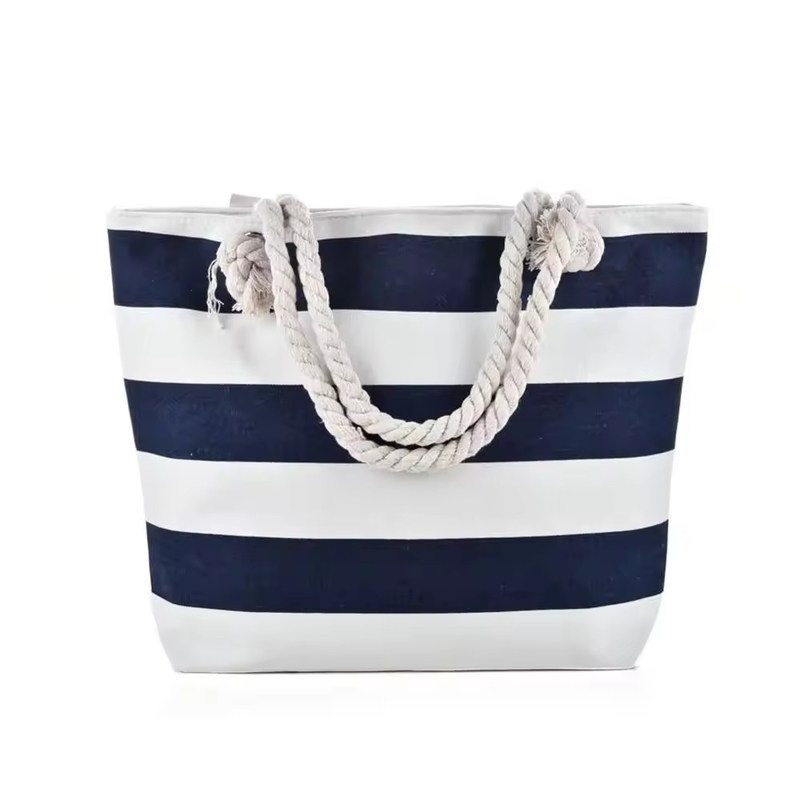 Borsa da bagno casual per donna con due maniglie Borsa da mano in tela a colori