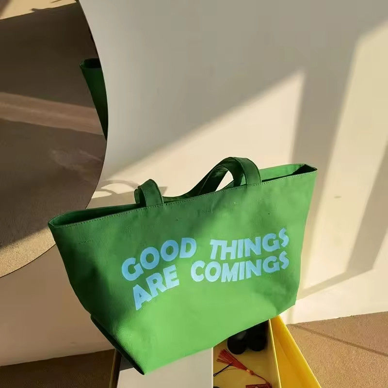 Summer Beach Tote Bags con manico per le donne Shopping Large Canvas