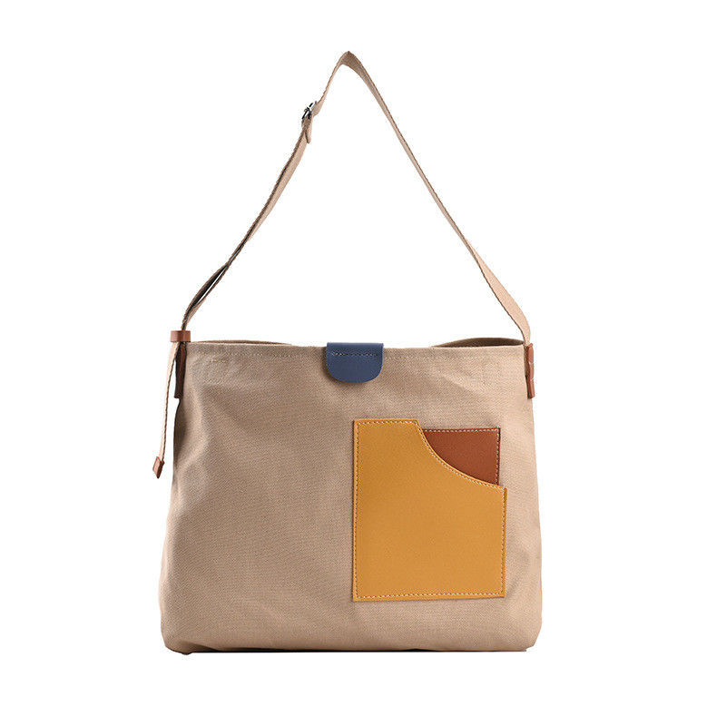 2023 Design Sense Borsa da abbigliamento per donne Logo personalizzato Accepted Canvas Lining Material