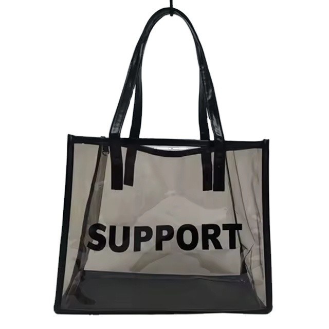 Borsa di cerniera in Pvc personalizzata con logo per festa