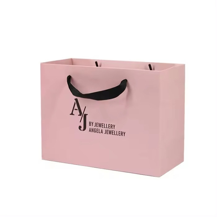 Custom Luxury Gift Garment Paper Shopping Bags With Logo Print Nuovissima di moda