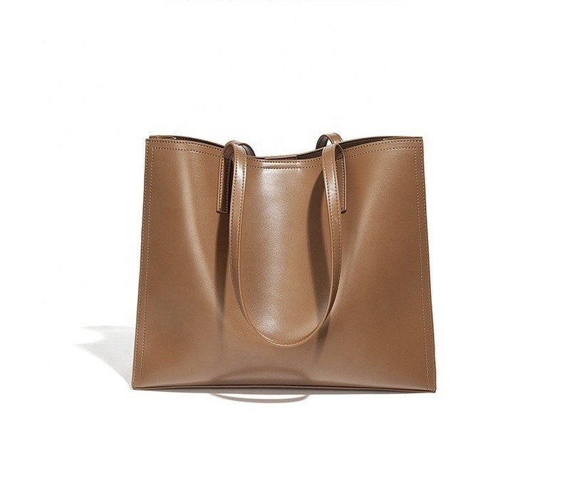 Lettera Modello Tipo Ritzy Minimalista Donna Borsa da Shopping Borse di cuoio personalizzate
